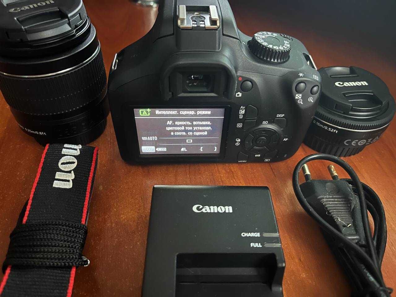 Продам  Фотоаппарат CANON 4000D EF-S 18-55 III 100% домовимось по ціні