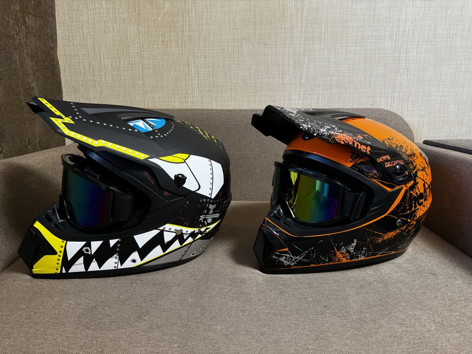 Мото шлем кроссовый ATV мотошлем эндуро