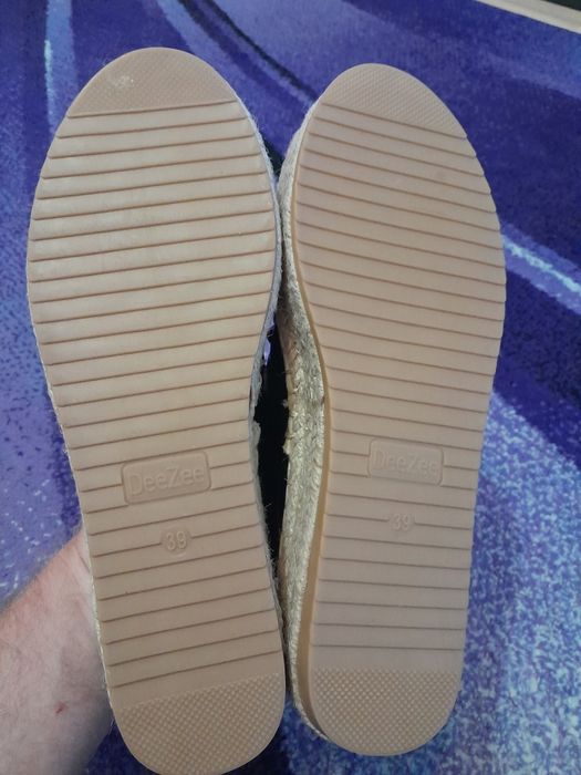 Nowe buty espadryle