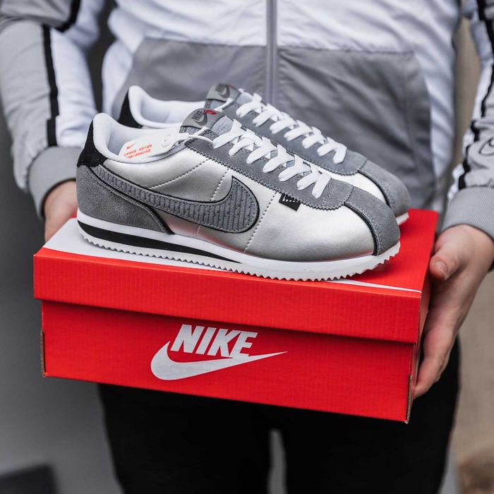 Кросівки Nike Cortez Double grey premium