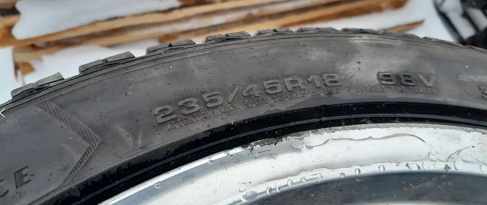 Mitsubishi Eclipse 4g alufelgi 18 Enkei performane 235/45/18
