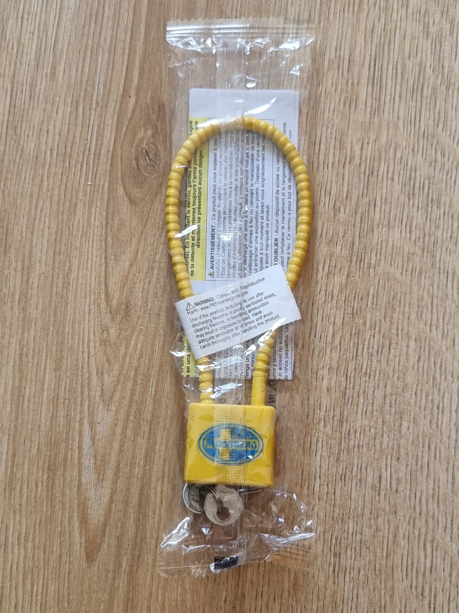 Kłodka i 2 kluczyki Mossberg NOWA