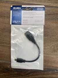 Дата кабель USB 2.0 micro 5P TO AF OTG 0.10M SVEN