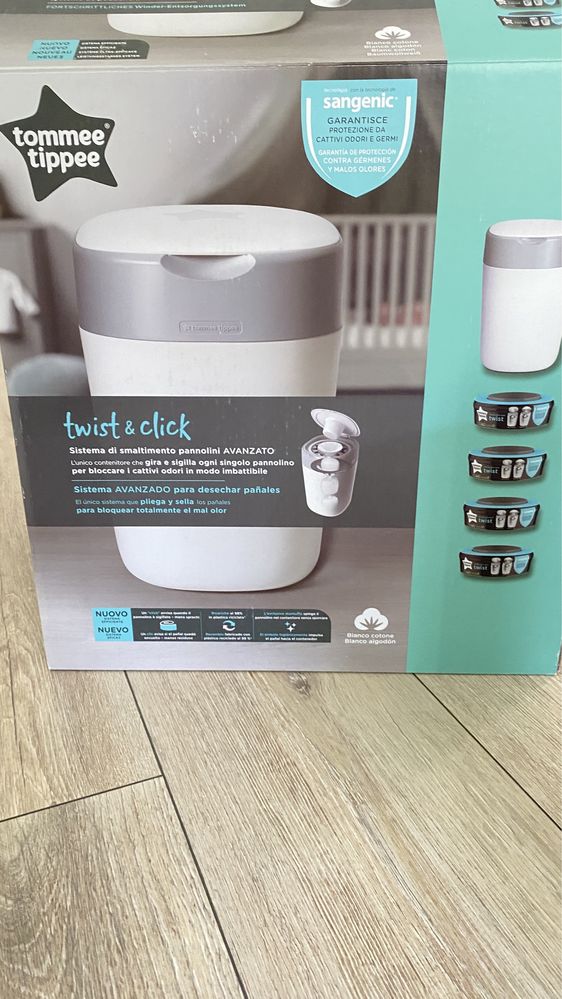 Tommee Tippee Twist & click kosz na pieluchy+wkłady