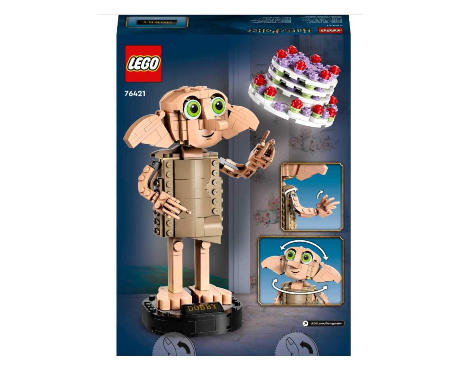 LEGO Harry Potter Zgredek Skrzat Domowy Zestaw Dla Dzieci 76421 NOWY!