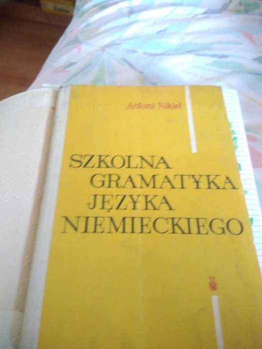 Szkolna gramatyka j,niemieckiego z PRL książka podręcznik stary
