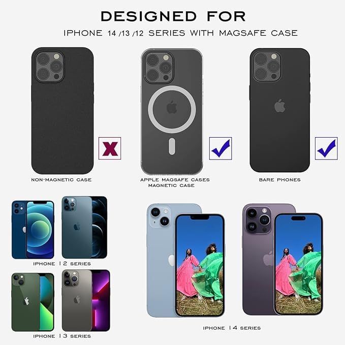 magnetyczny uchwyt pierścieniowy do iphone do magsafe vv