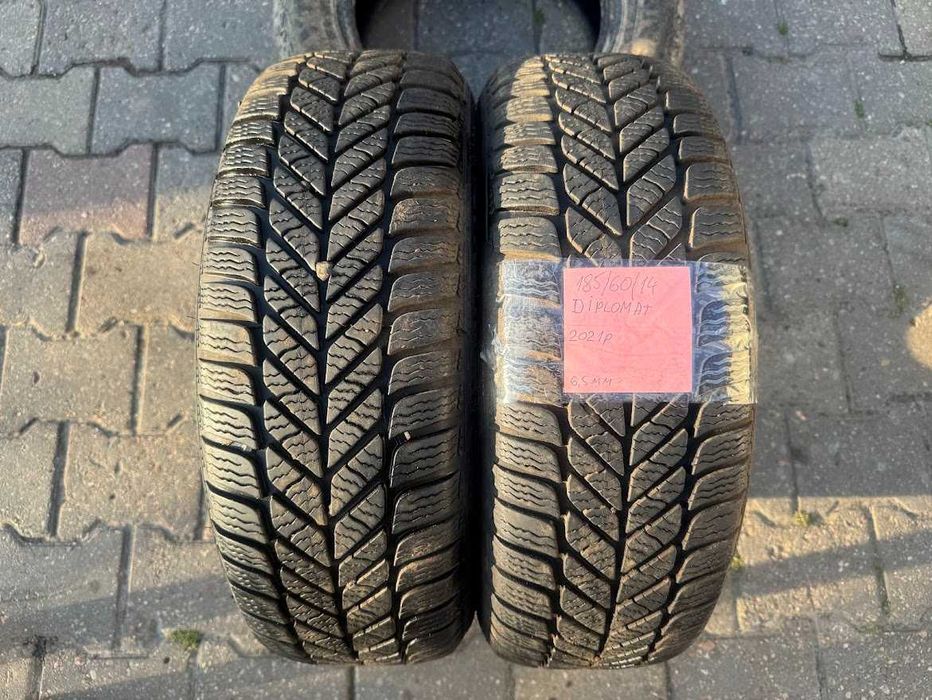 шини скати колеса 185 60 14 Diplomat 6.5 mm 2021 p 2 шт зима