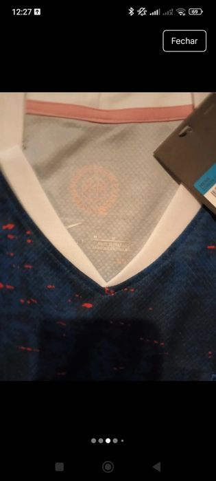 Camisola Principal Seleção Francesa Nike Tamanho M 2025/2026