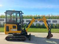 Minikoparka VOLVO JCB 1,8t 2,5t 2,7t wynajem, usługa