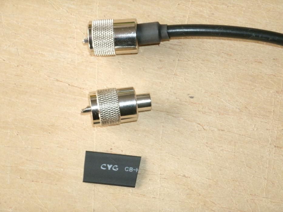 Cabo coaxial RG8 mini 50Ω para radio Cb / UHF / VHF - Novo