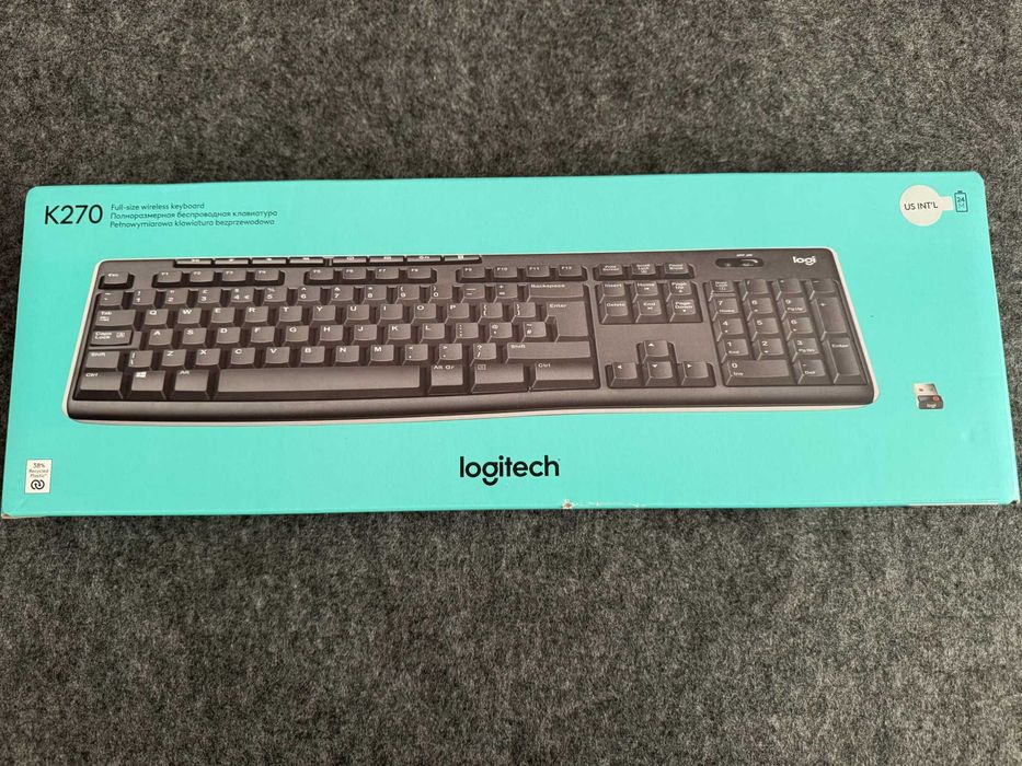 Pełnowymiarowa klawiatura bezprzewodowa - Logitech K270