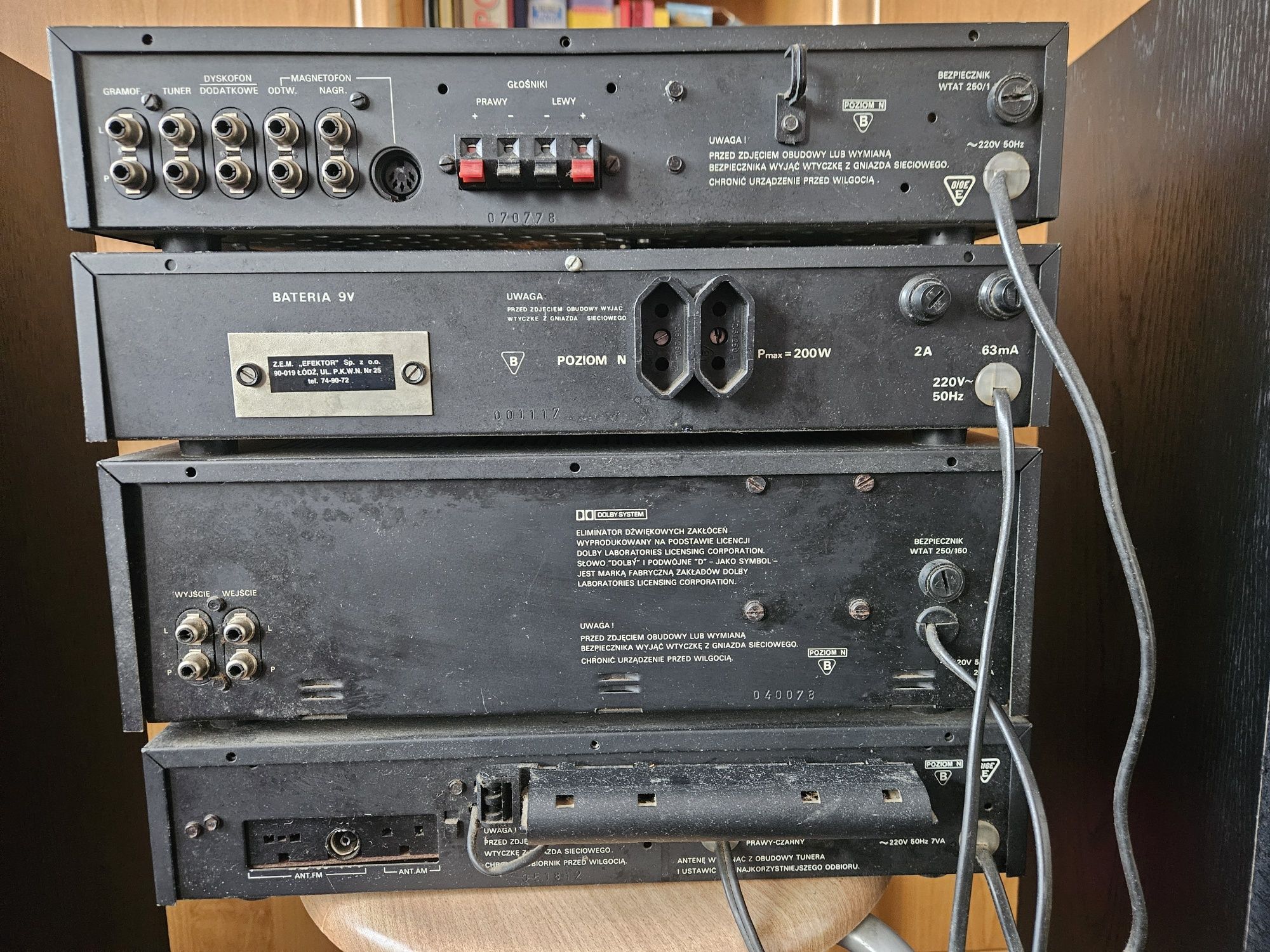 Zestaw stereo Diora Unitra Tonsil