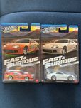 Hot Wheels silver series Brian O Conner Toyota Supra 2 sztuki