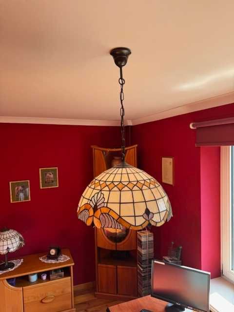 Lampy witrażowe komplet 2 sztuk