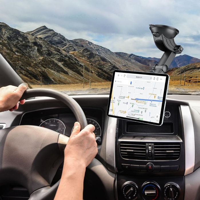 Uniwersalny Magnetyczny Uchwyt Samochodowy na Tablet Smartfon 4-10cali