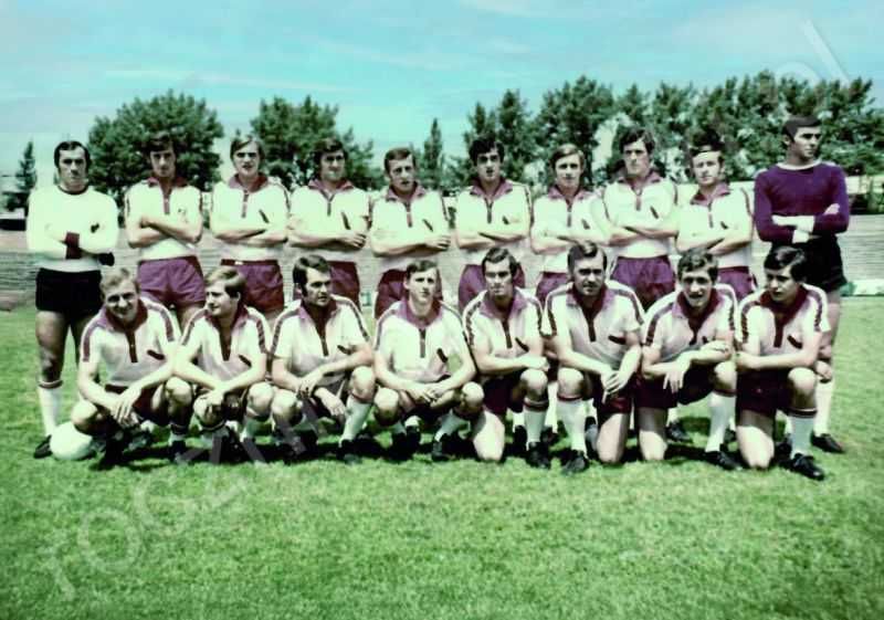 Pocztówka - Sezon 1970/71 ŁKS Łódź