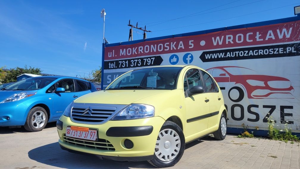 Citroen C3 1.4 Benzyna//5drzwi//Klima//Miejski//Zamiana