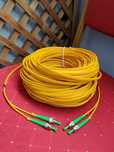 Kabel Światłowodowy Światłowód Przewód Patchcord podwójny 50m Optyczny