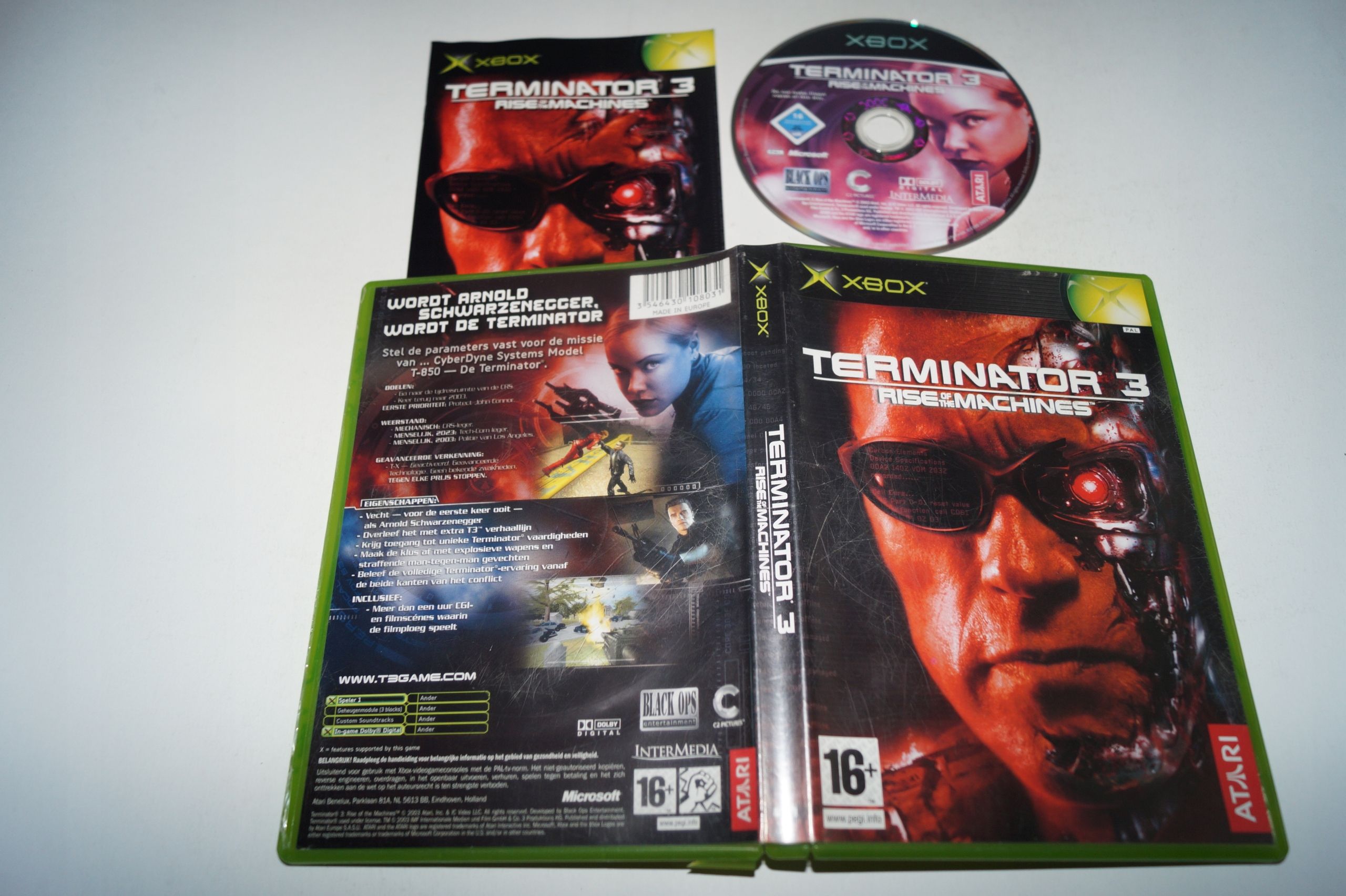 Gra Terminator 3 Rise Of The Machines Xbox Microsoft Xbox