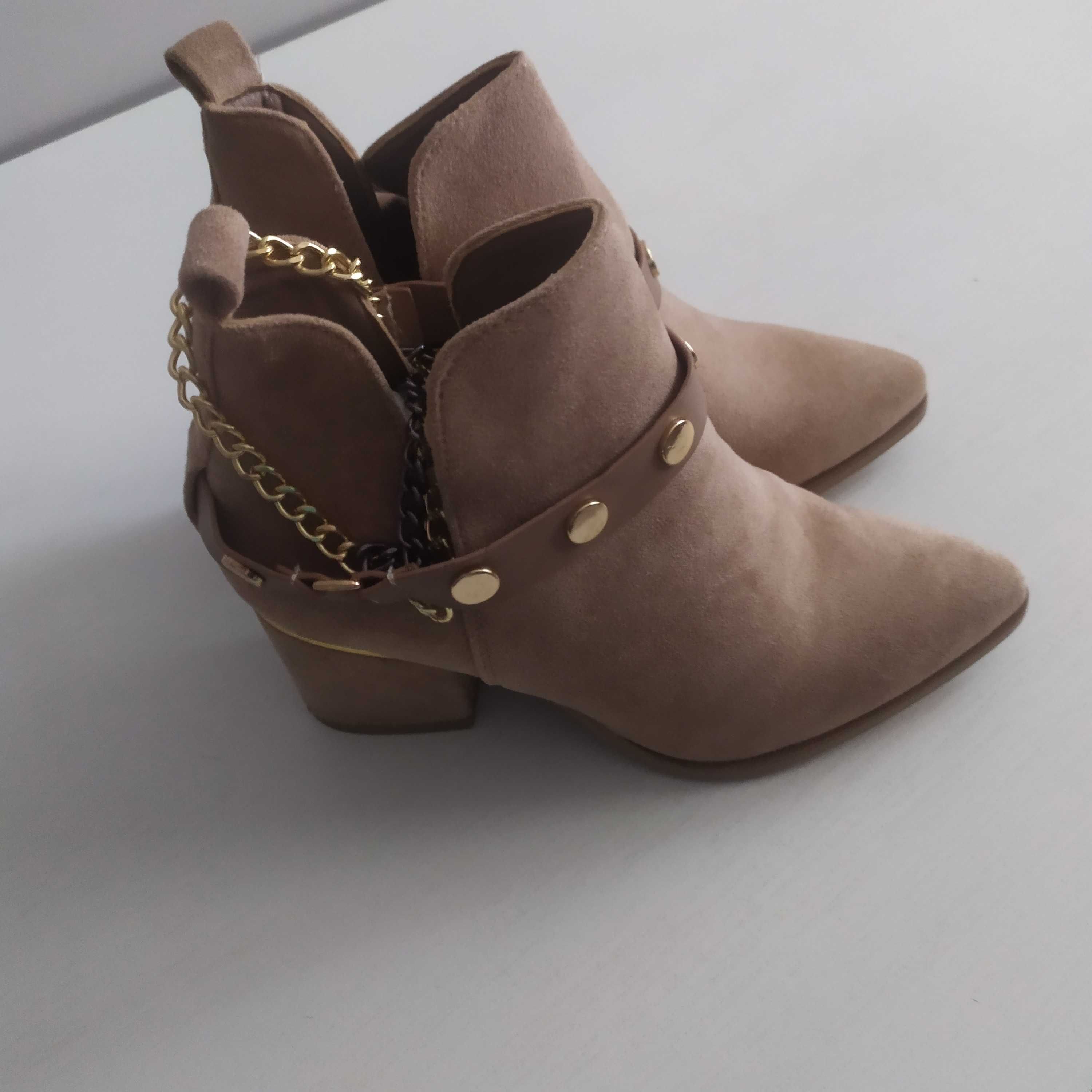 Buty damskie botki 37 Nowe