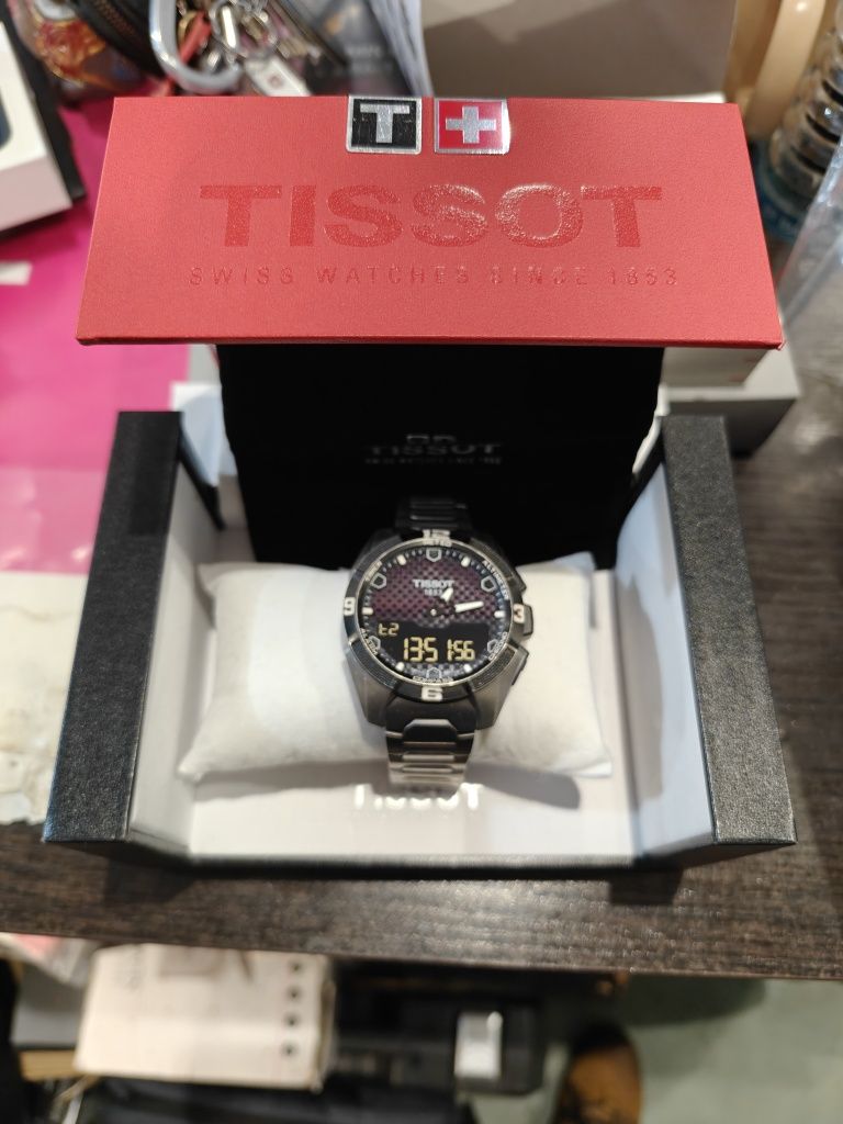 TISSOT T-TOUCH  SOLAR Titanium..Pełen kompleT.. PAT-KOM