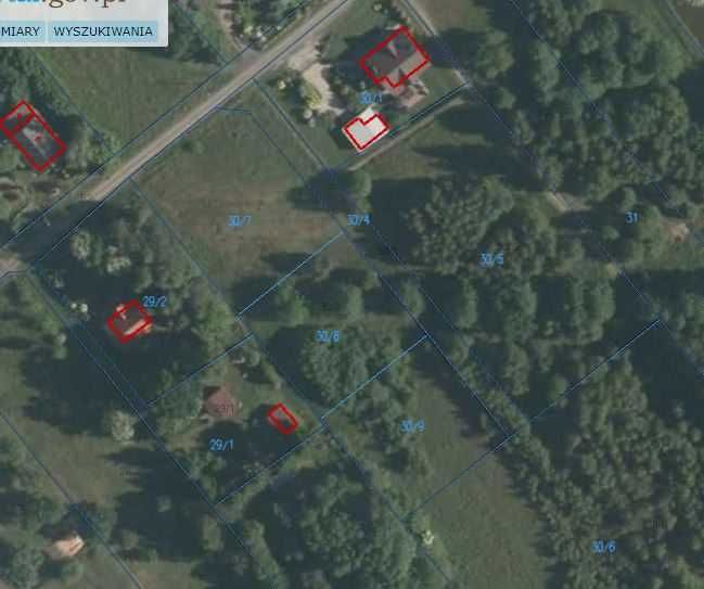 Działki budowlane Teofilów koło Bełuchatowa