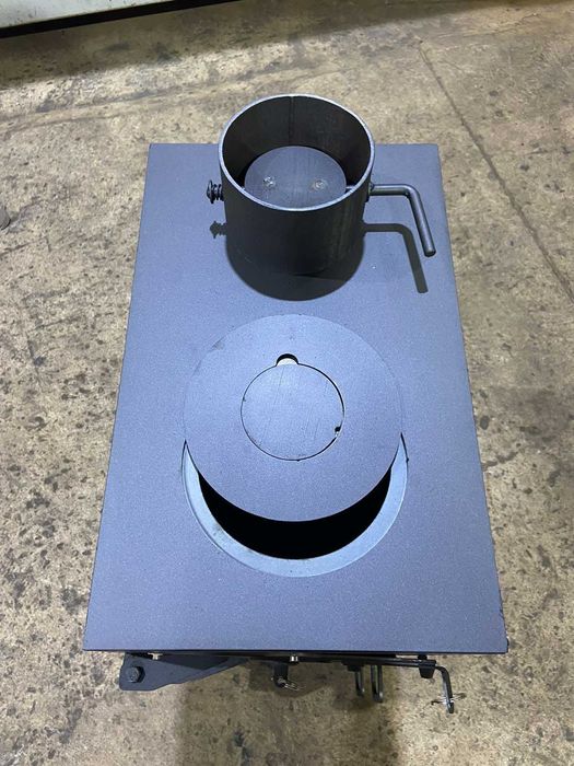 Буржуйка Посилена 5мм метал піч 30м2 печка Виробництво Акція-35%