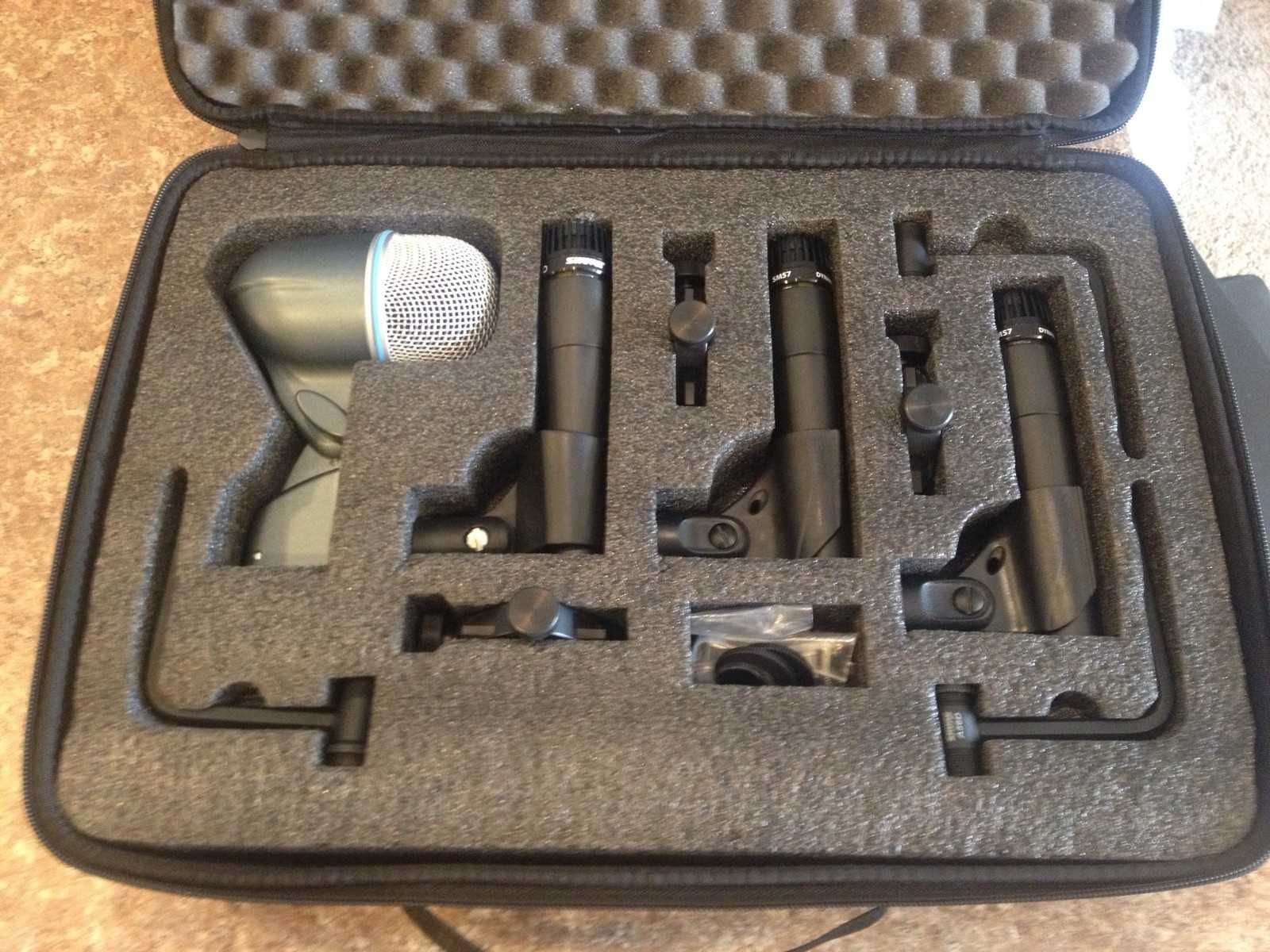 Shure SM57, SM58, SM81, Beta 58A 57A 56, Beta 87A, Beta 52A, Beta 91,
