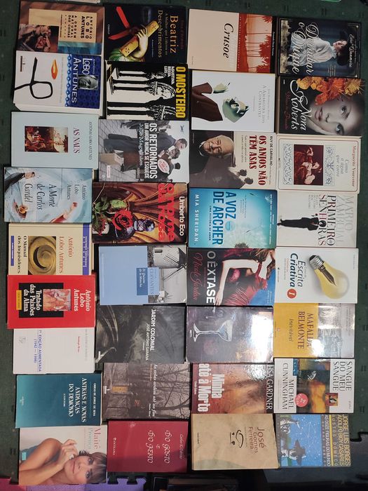 Grande Lote Best Sellers Literatura Autores Estrangeiros e Portugueses