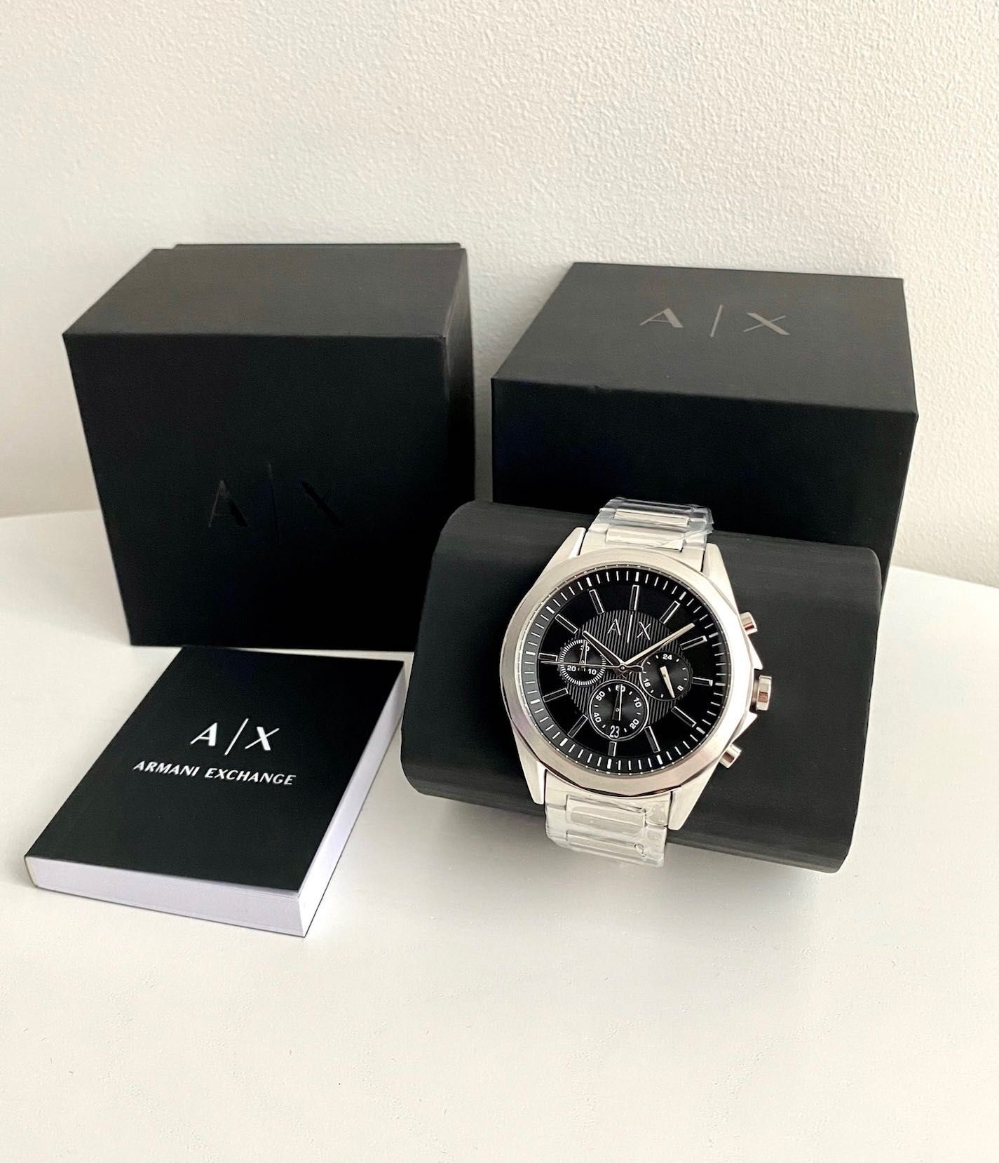 Armani Exchange Чоловічий брендовий годинник мужские часы оригинал AX