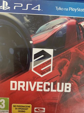 Driveclub Ps4 slim Pro Ps5 zamiana