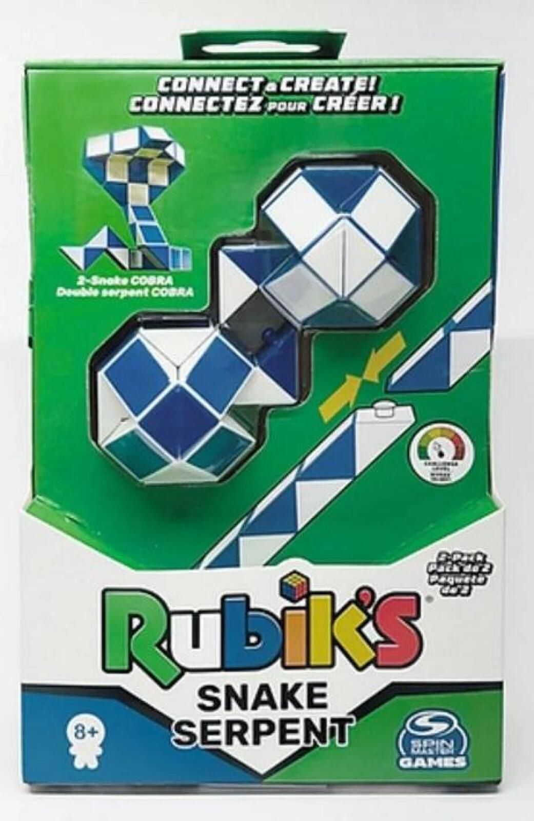 Rubik's Kostka Connector Snake blister,130x206 mm