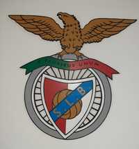 Emblema Benfica em mdf