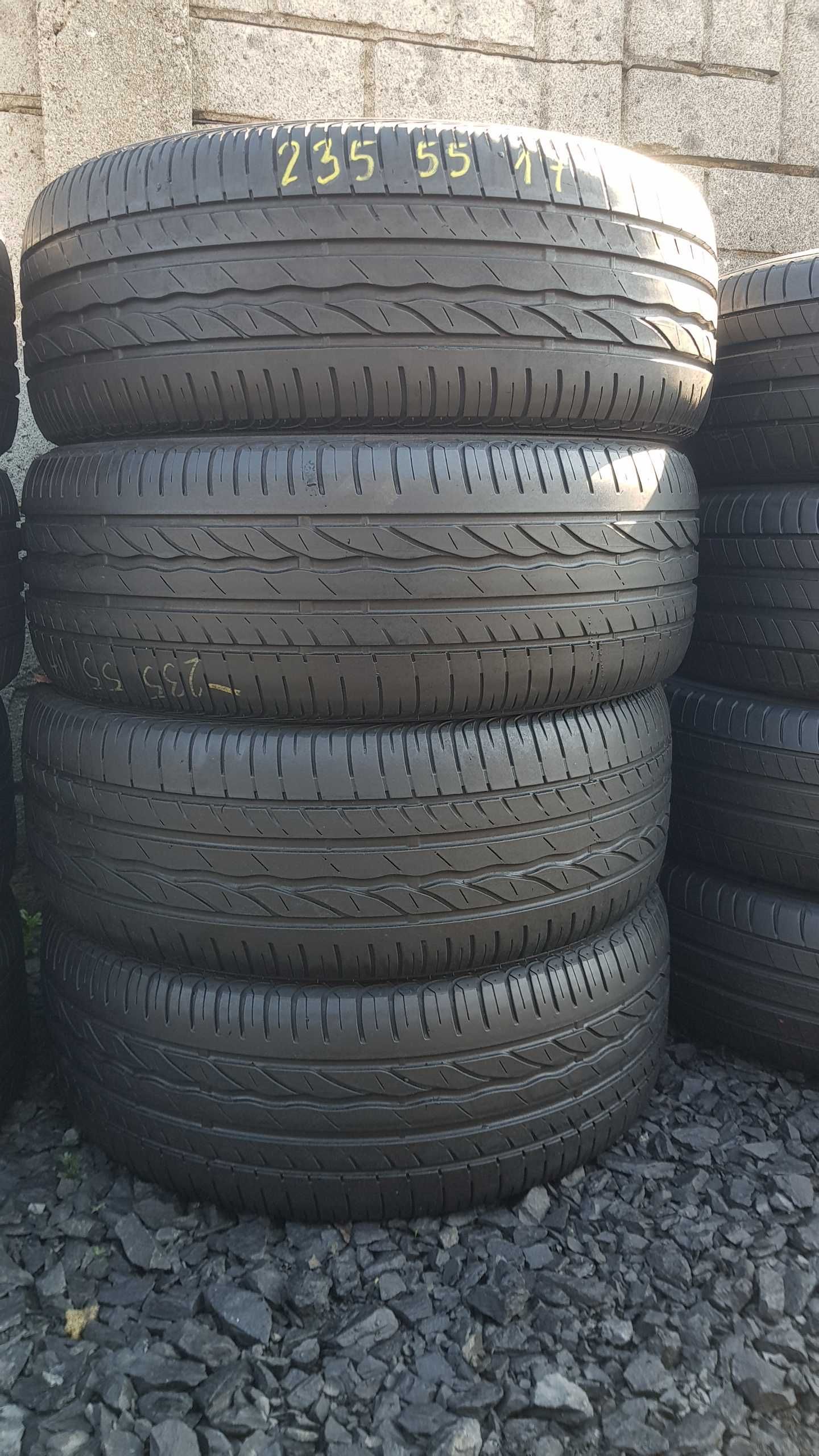 WYSYŁKA 4 Opony Letnie 235 55 R17 Bridgestone Turanza ER300. 2016r.