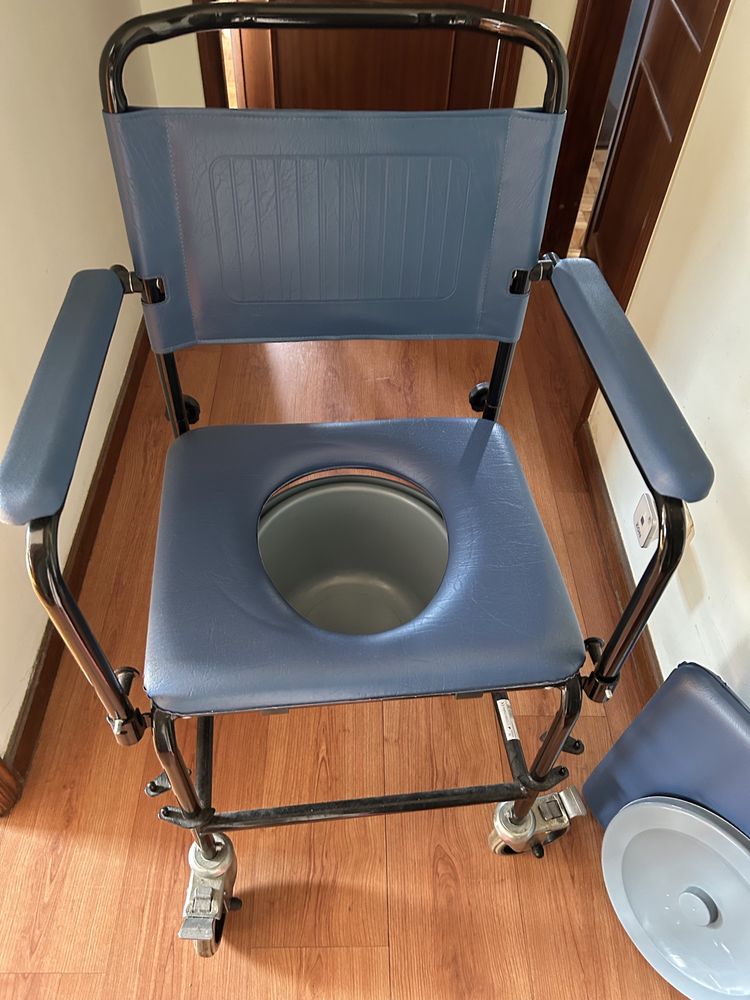 Cadeira sanitaria com rodas