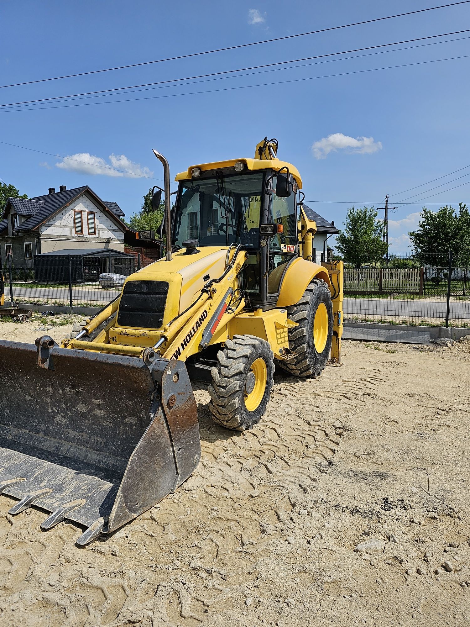 New holland LB110  Koparko Ładowarka