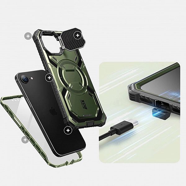 Supcase Iblsn Armorbox Mag Magsafe Iphone 16E Guldan