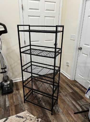 Стеллаж металевий на 5 полиць