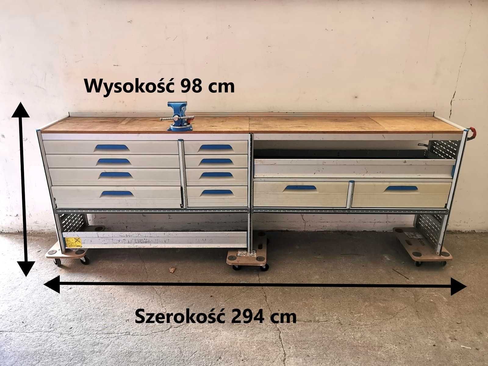 Stół warsztatowy biurko warsztatowe stół serwisowy biurko serwisowe