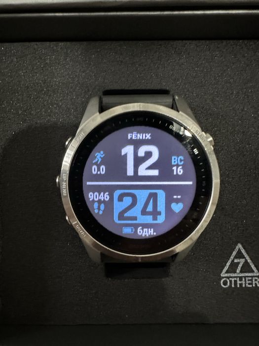 Garmin Fenix 7S Silver 42мм