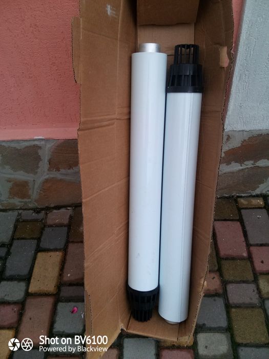 Труба коасіальна димохідна навісного газового котла.