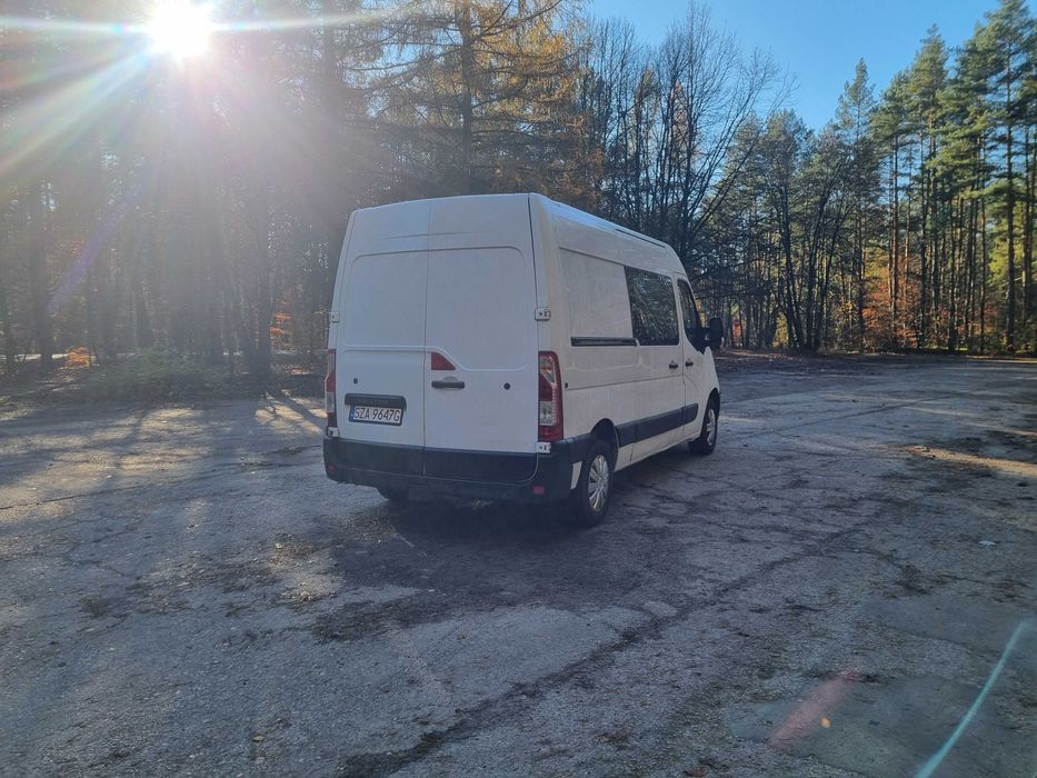 Renault MASTER,Movano,NV-400, 2011r,Doka Brygadówka 6-Osobowa z Klima!