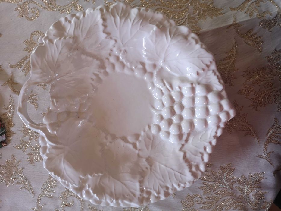 Conjunto 2 pratos faiança portuguesa