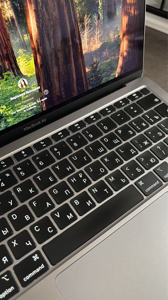 MacBook Air 13.3” M1 2020 • 8/256GB