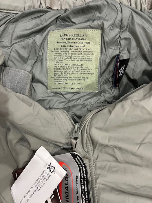 Level 7 ECWCS Primaloft — найтепліші штани США (нові)