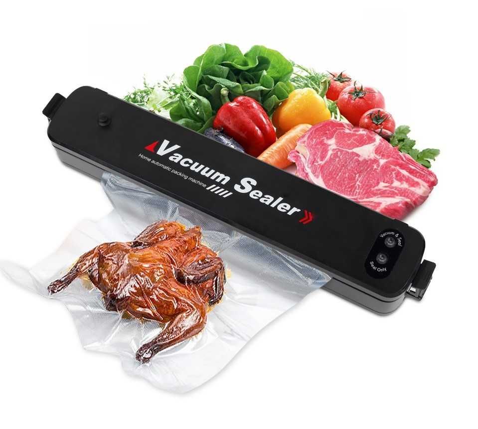 Вакууматор домашній вакуумний пакувальник їжі VACUUM SEALER