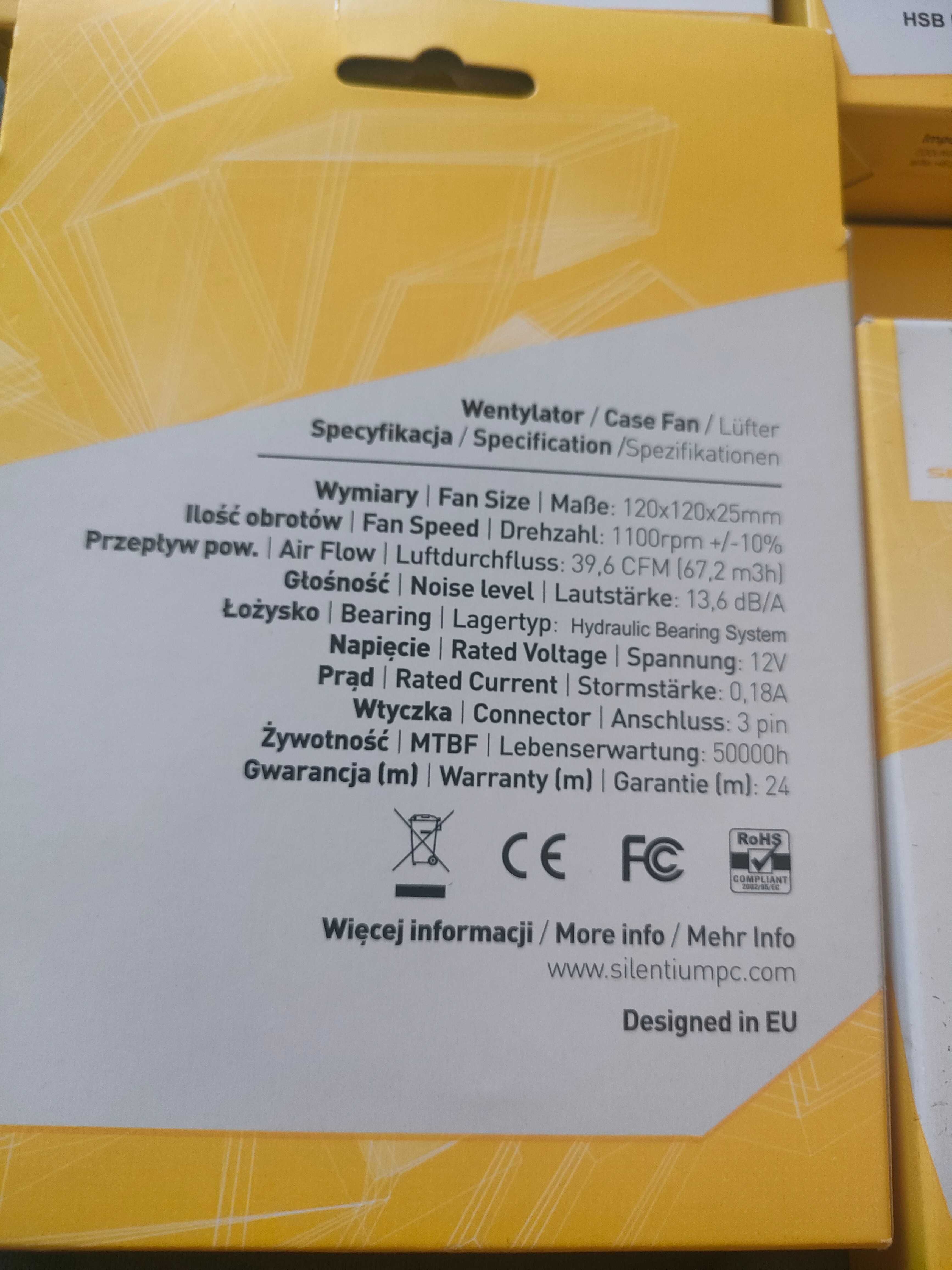 Wentylator do PC ZEPHYR 120 led blue