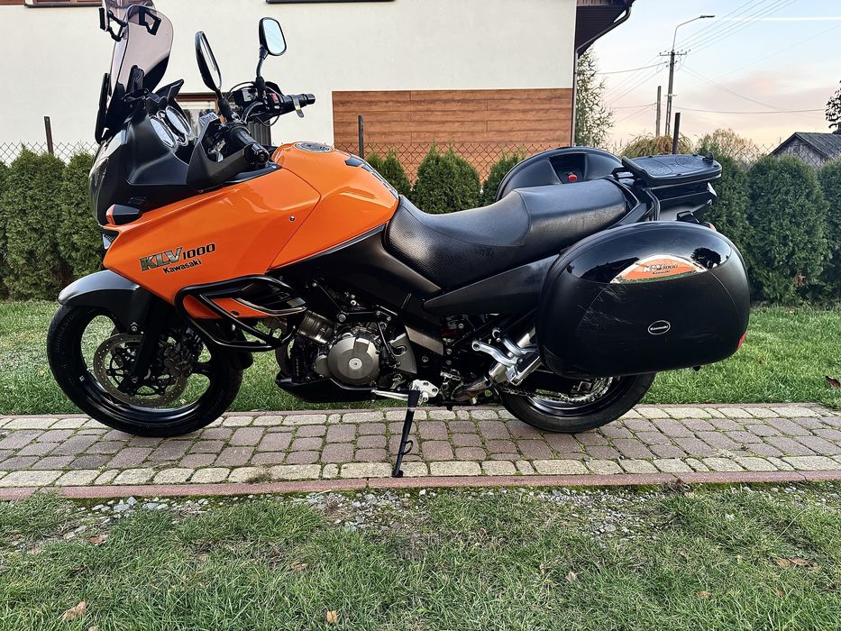 Kawaski KLV1000 jak DL1000 V-Strom