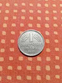 moneta 1 marka niemiecka rocznik 1974